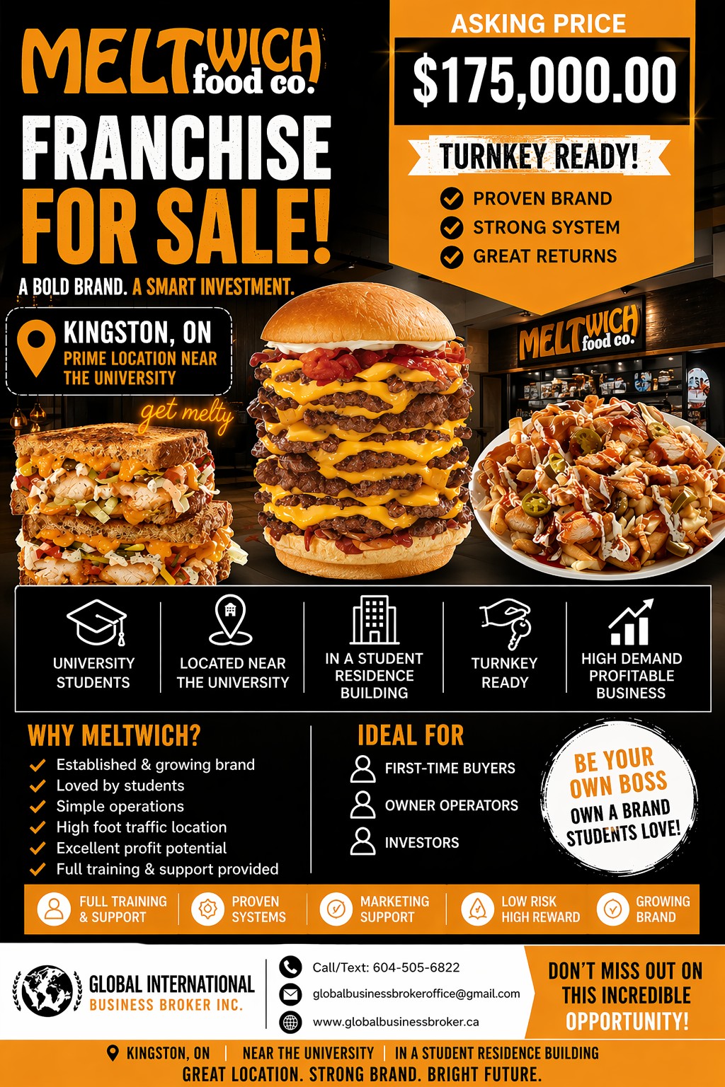 Meltwich Food Co. franchise for sale 